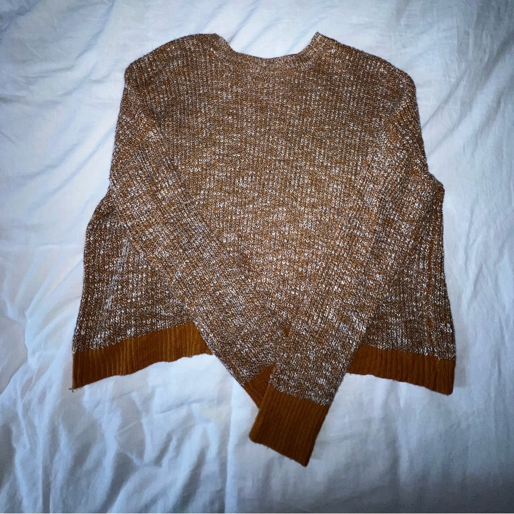 Daytrip Open Back Sweater - Medium